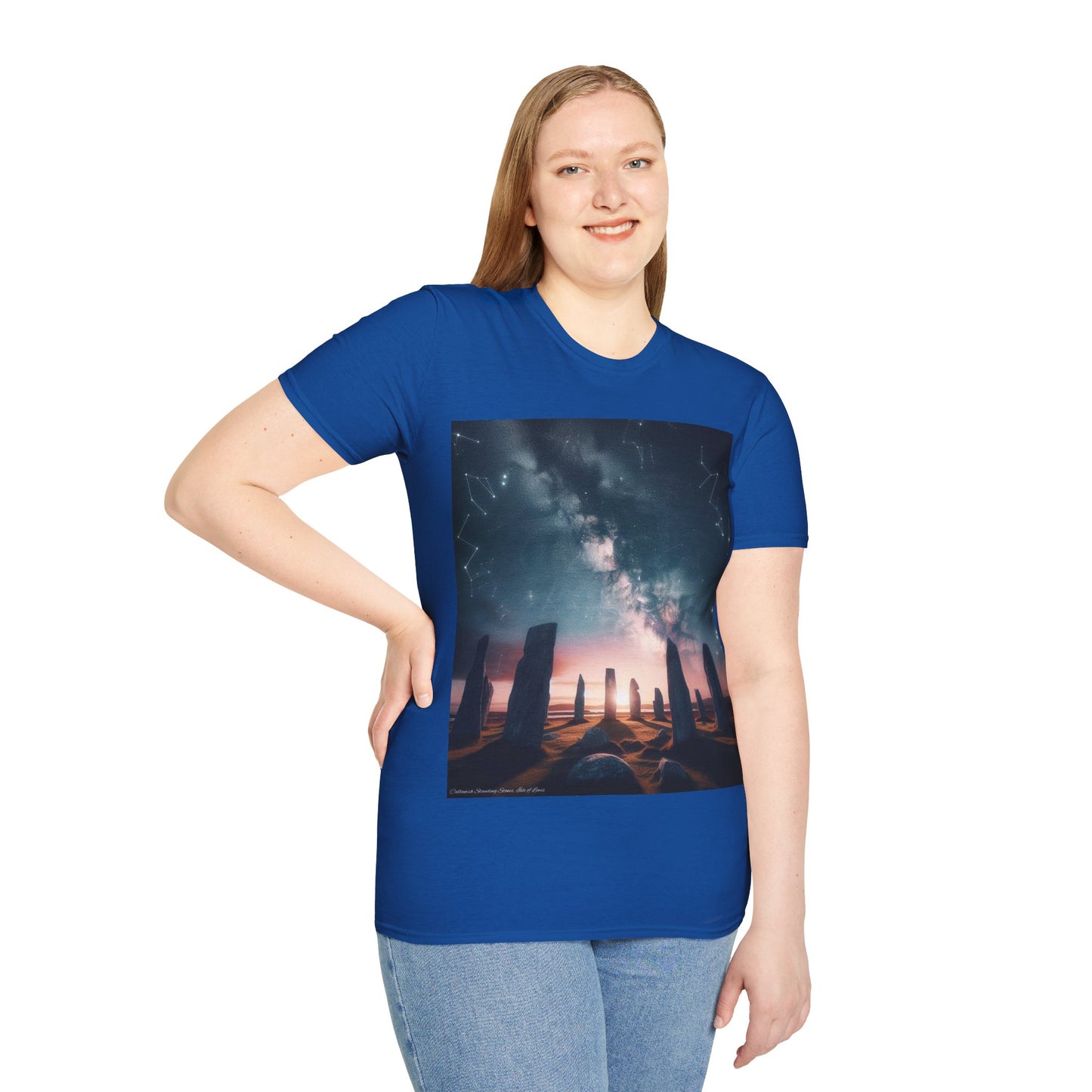 Callanish Standing Stones - Isle of Lewis Softstyle T-Shirt, Unisex Tee, Scottish Landmarks, Various Colours