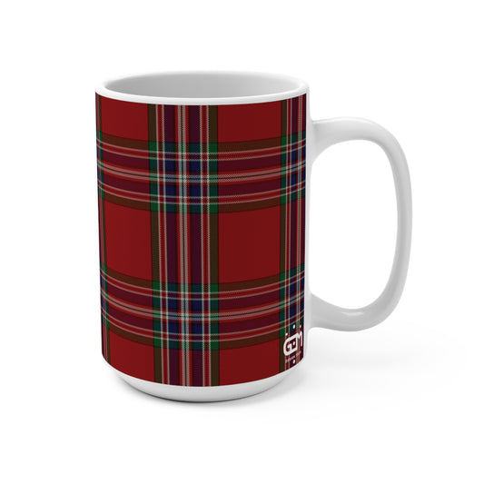 Scottish Tartan Mug 15oz, MacFarlane Tartan