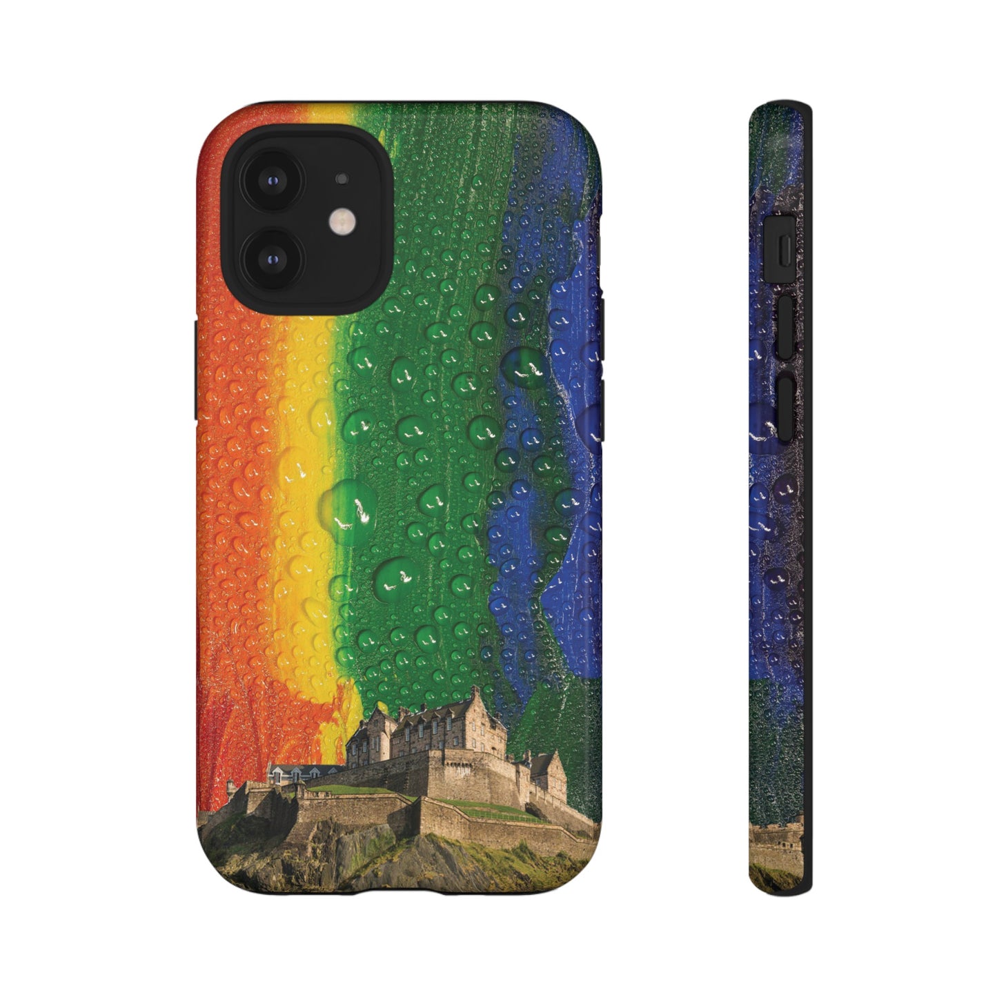 Edinburgh Castle Pride Phone Case - Rain, Various