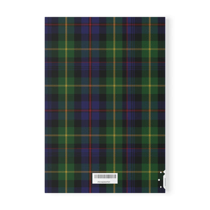 Scottish Tartan Softcover A5 Notebook - Farquharson