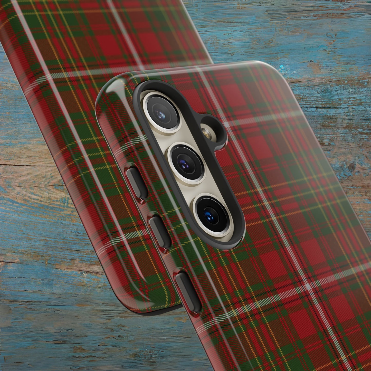 Scottish Tartan Phone Case - Hay, Various