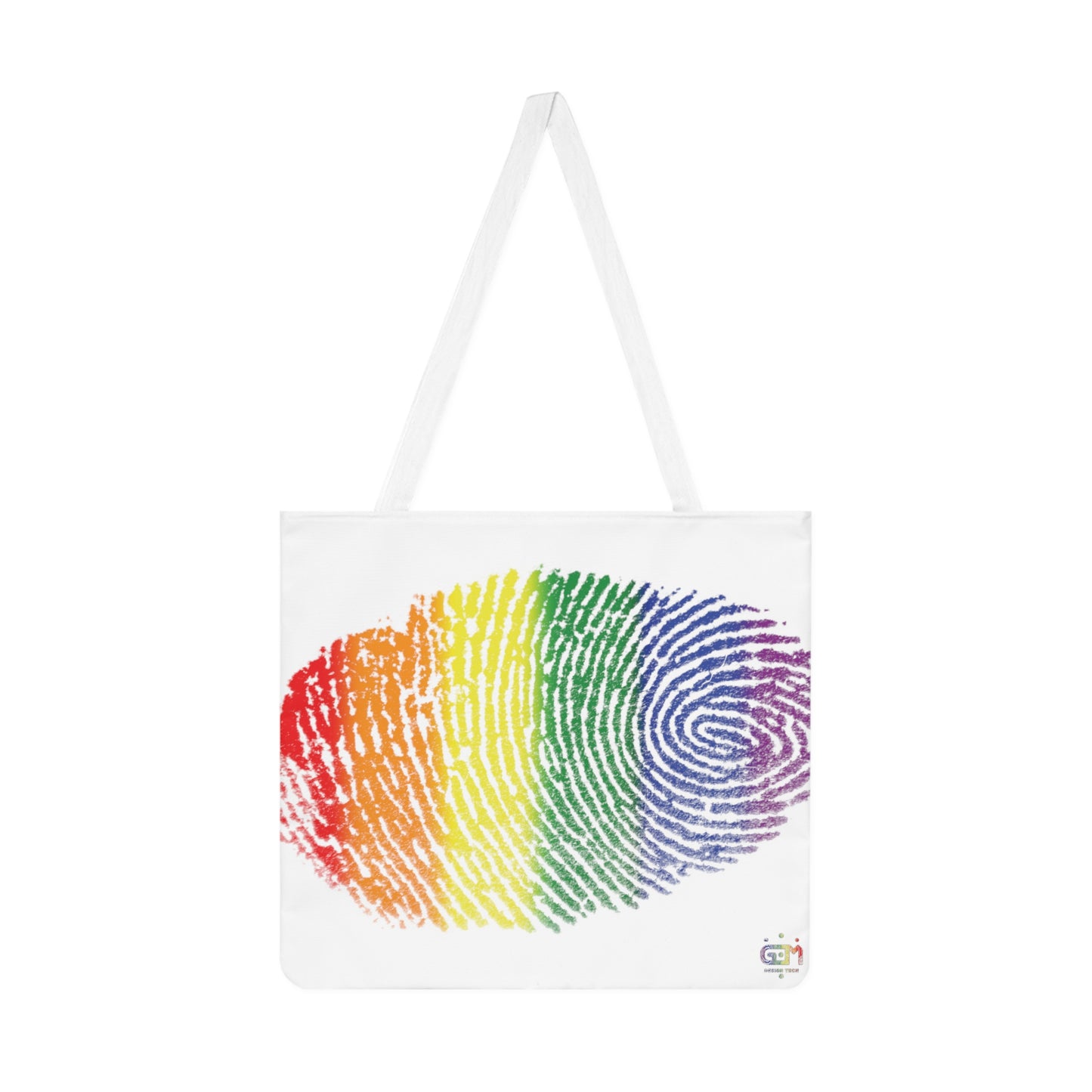 Pride Fingerprint Shoulder Tote Bag