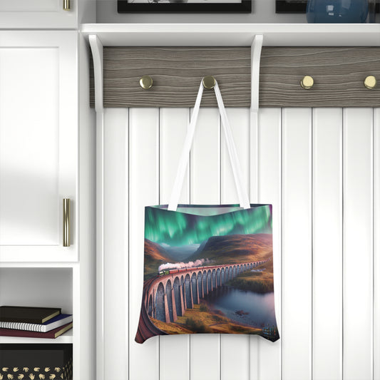 Glenfinnan Viaduct Shoulder Tote Bag