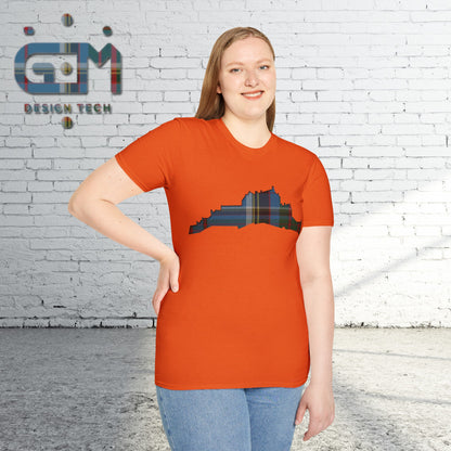 Tartan Edinburgh Castle - Anderson Old Unisex T-Shirt