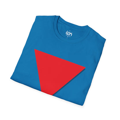 Red Triangle Softstyle Unisex T-Shirt, Various Colours