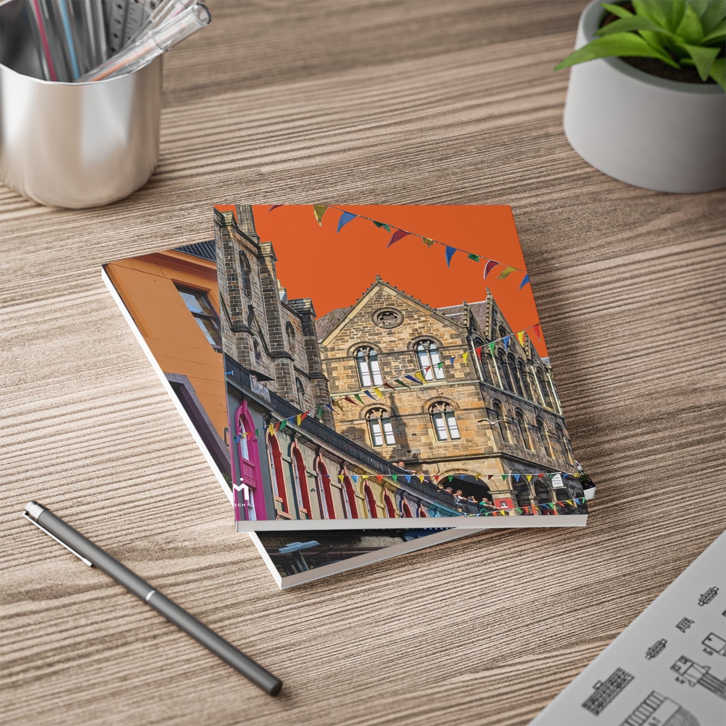 Scotland Up Close A5 Softcover Notebook - Photo Silhouettes