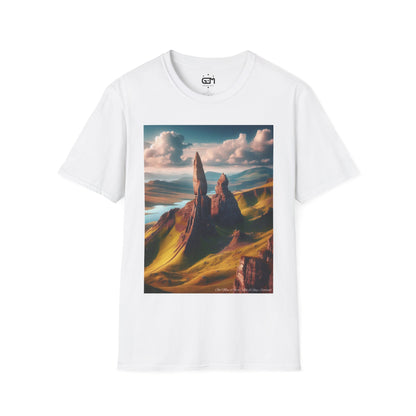 Isle of Skye Summer Softstyle Unisex T-Shirt, Scotland Tee