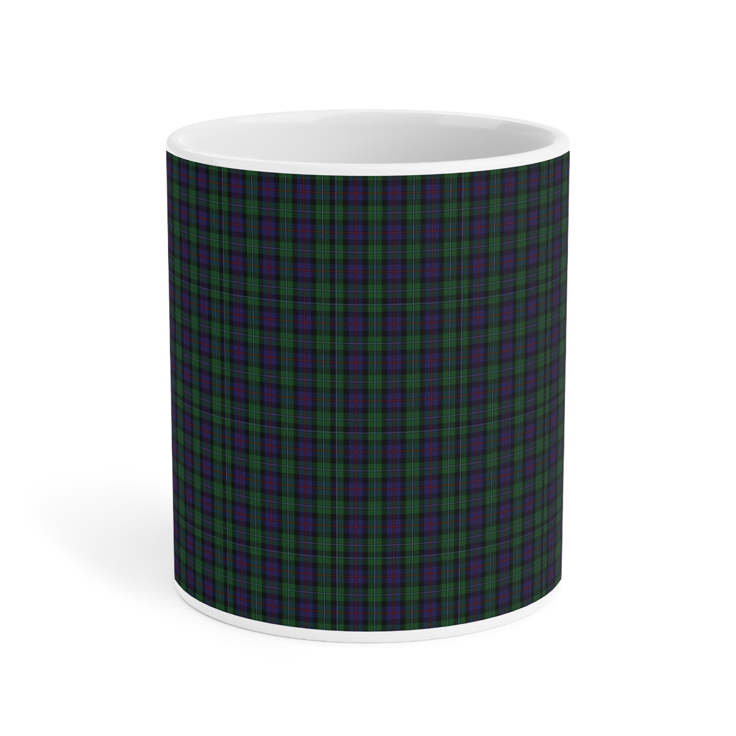 Tartan Mug - Argyle Tartan, Scottish, Various Sizes