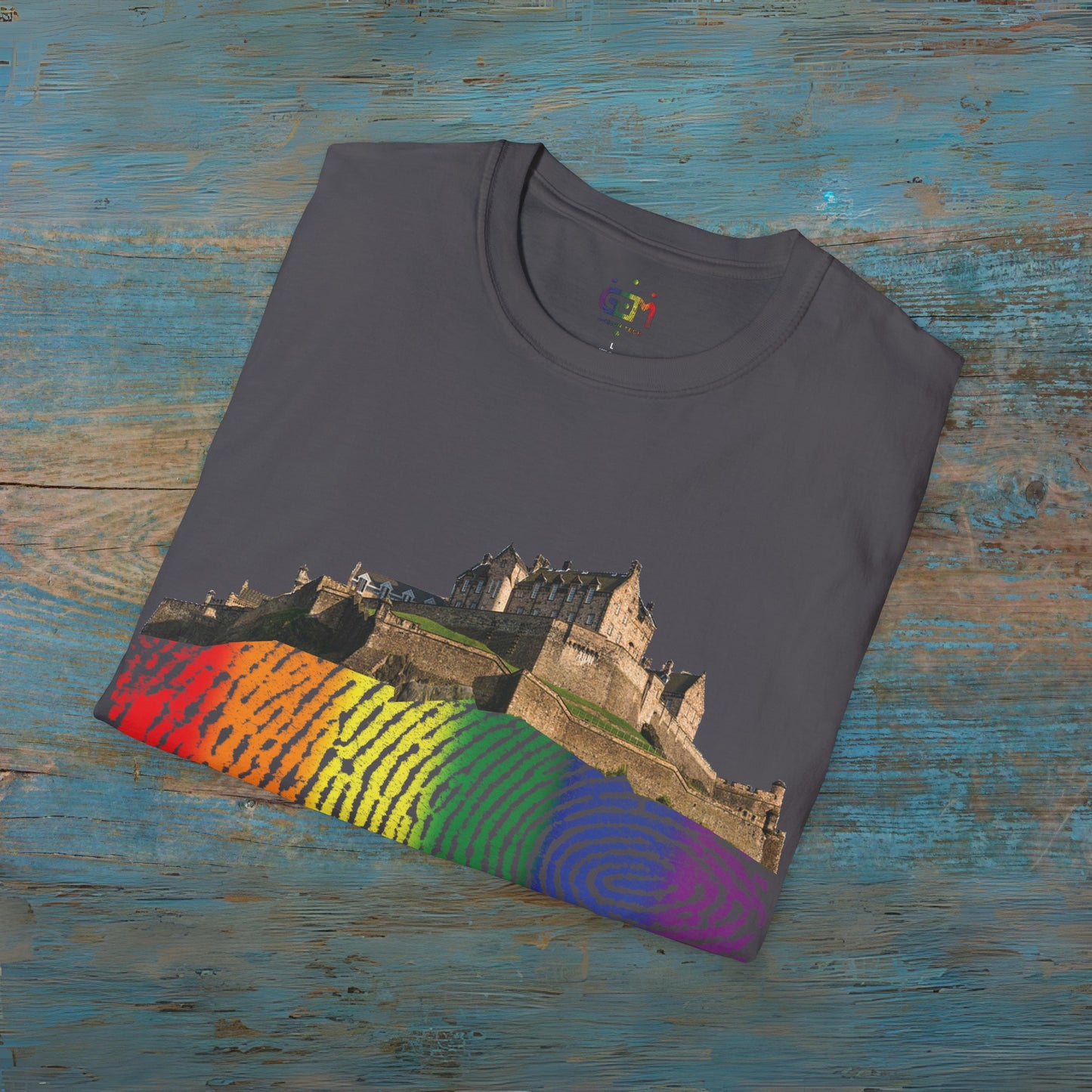 Edinburgh Castle on the Pride Rock Photo Unisex T-Shirt