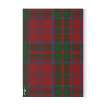 Scottish Tartan Softcover A5 Notebook - Drummond