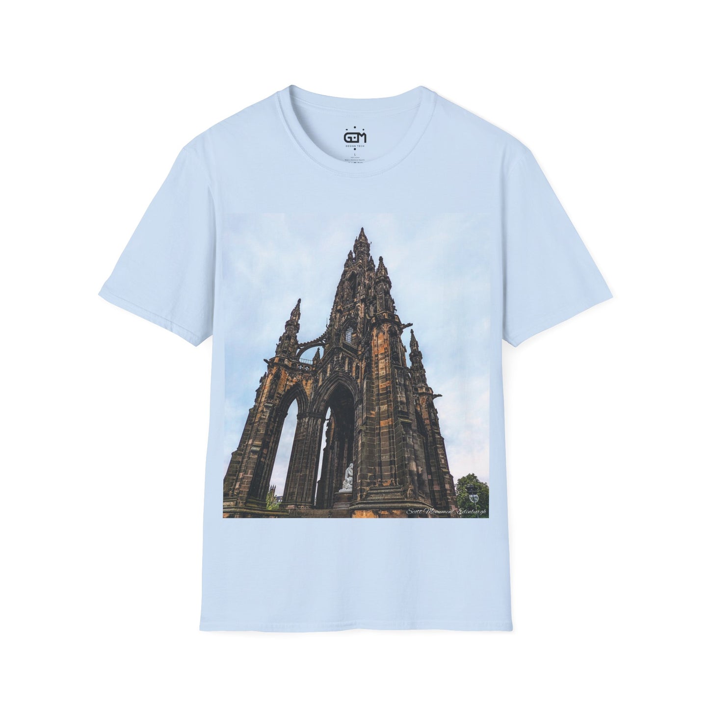 Scott Monument Photo Softstyle T-Shirt, Unisex Tee, Various Colours