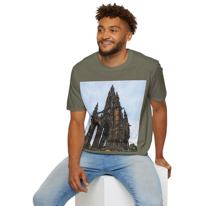 Scott Monument Photo Softstyle T-Shirt, Unisex Tee, Various Colours