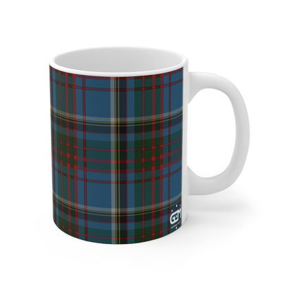 Scottish Tartan Mug 11oz, Anderson Old Tartan