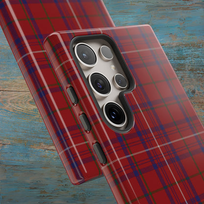 Scottish Tartan Phone Case - Rose, Various