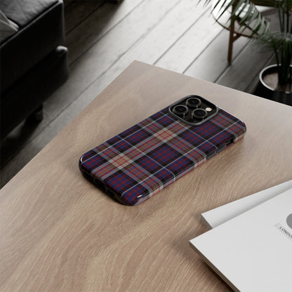 Coque de téléphone à motif tartan écossais - Carnegie, divers