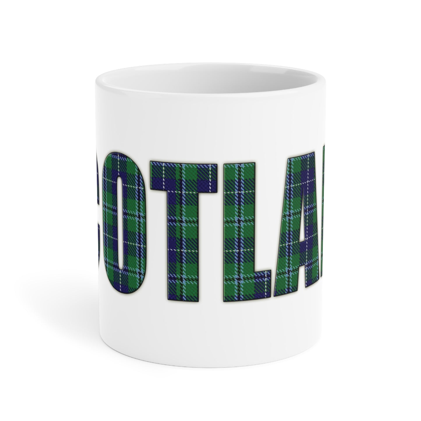 Scotland Tartan Mug - Douglas Tartan, Various Sizes