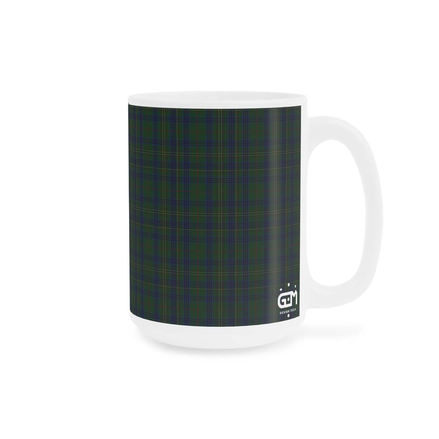 Tartan Mug - Kennedy Tartan, Scottish, Various Sizes