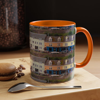 Tasses décoratives Écosse en gros plan - Scènes variées (orange)