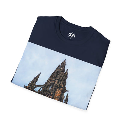 Scott Monument Photo Softstyle T-Shirt, Unisex Tee, Various Colours