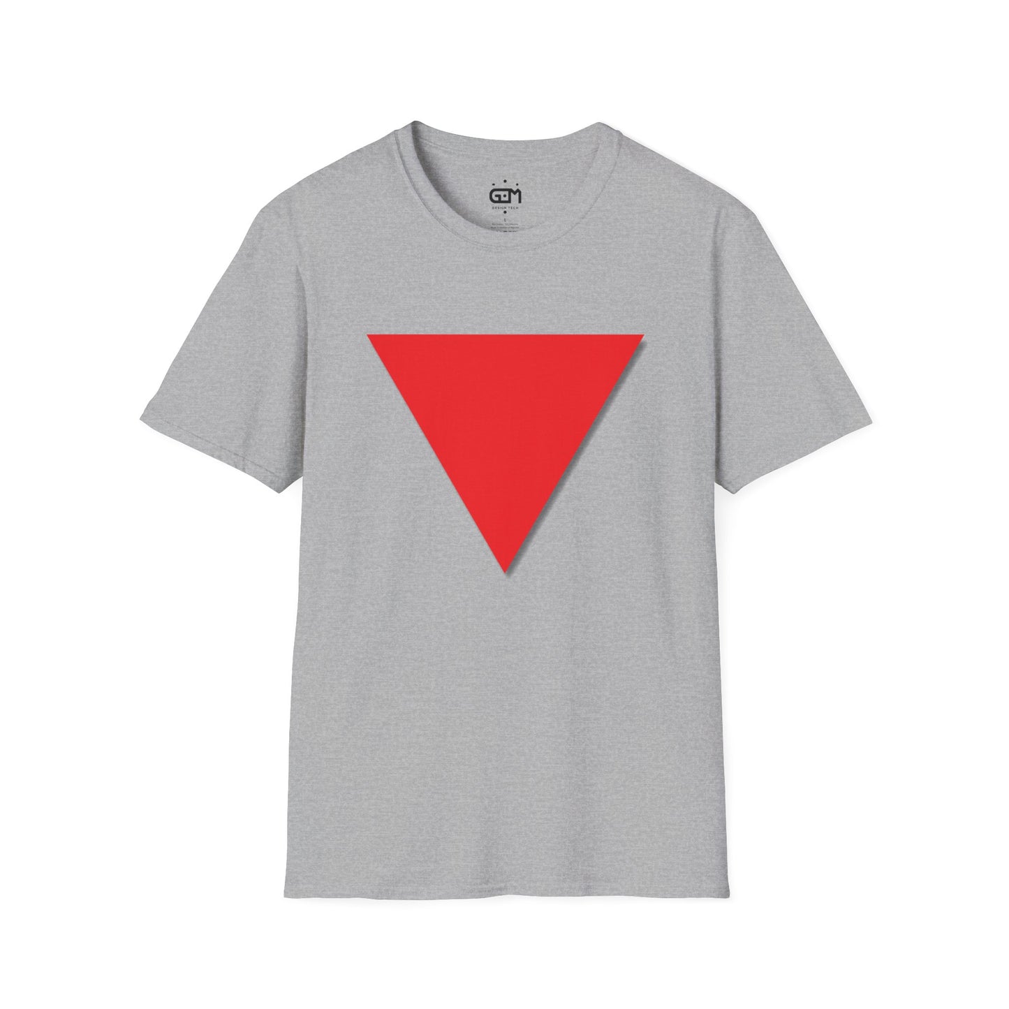 Red Triangle Softstyle Unisex T-Shirt, Various Colours