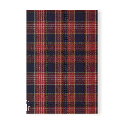 Scottish Tartan Softcover A5 Notebook - Ogilvy