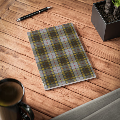 Scottish Tartan Softcover A5 Notebook - Buchanan Dress