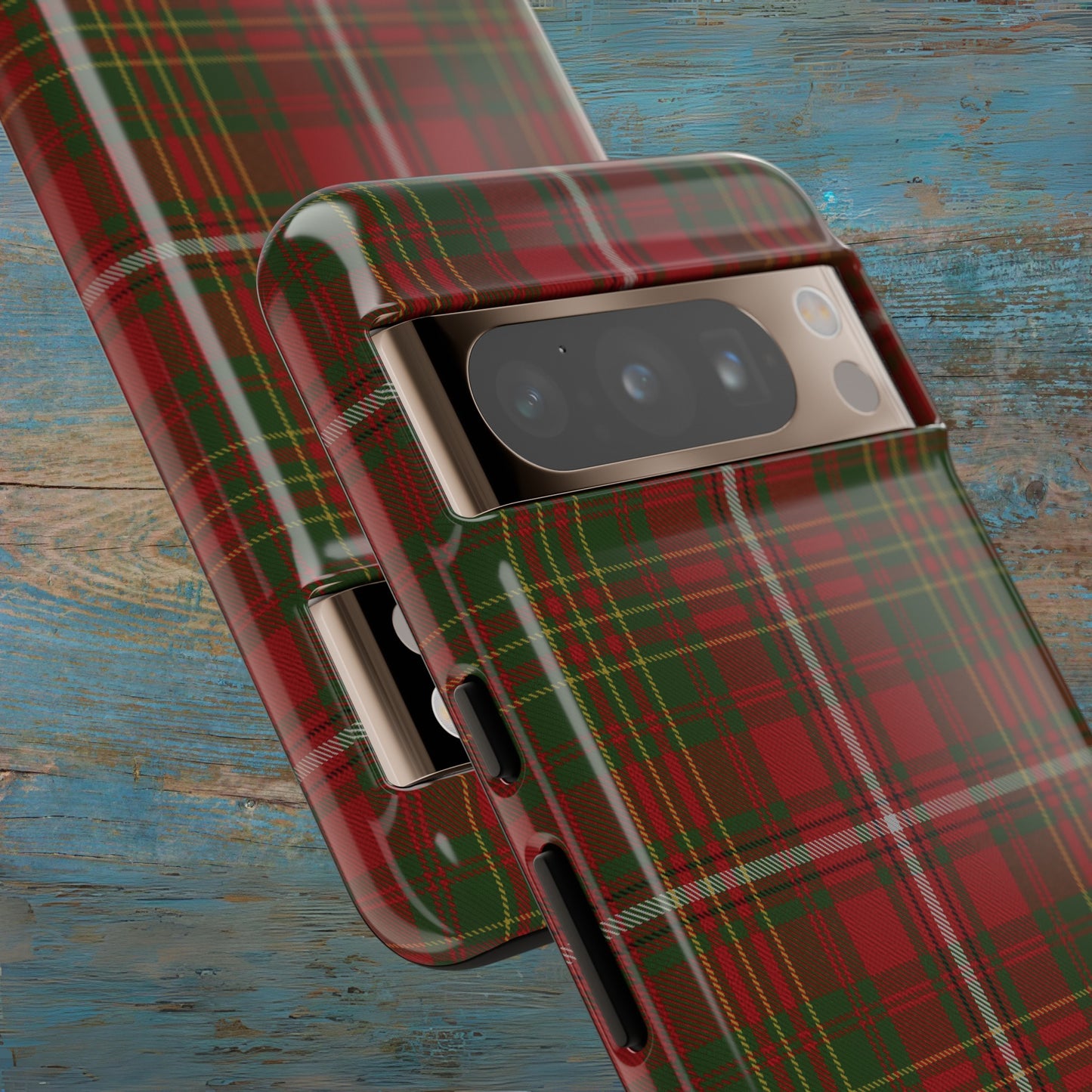 Scottish Tartan Phone Case - Hay, Various