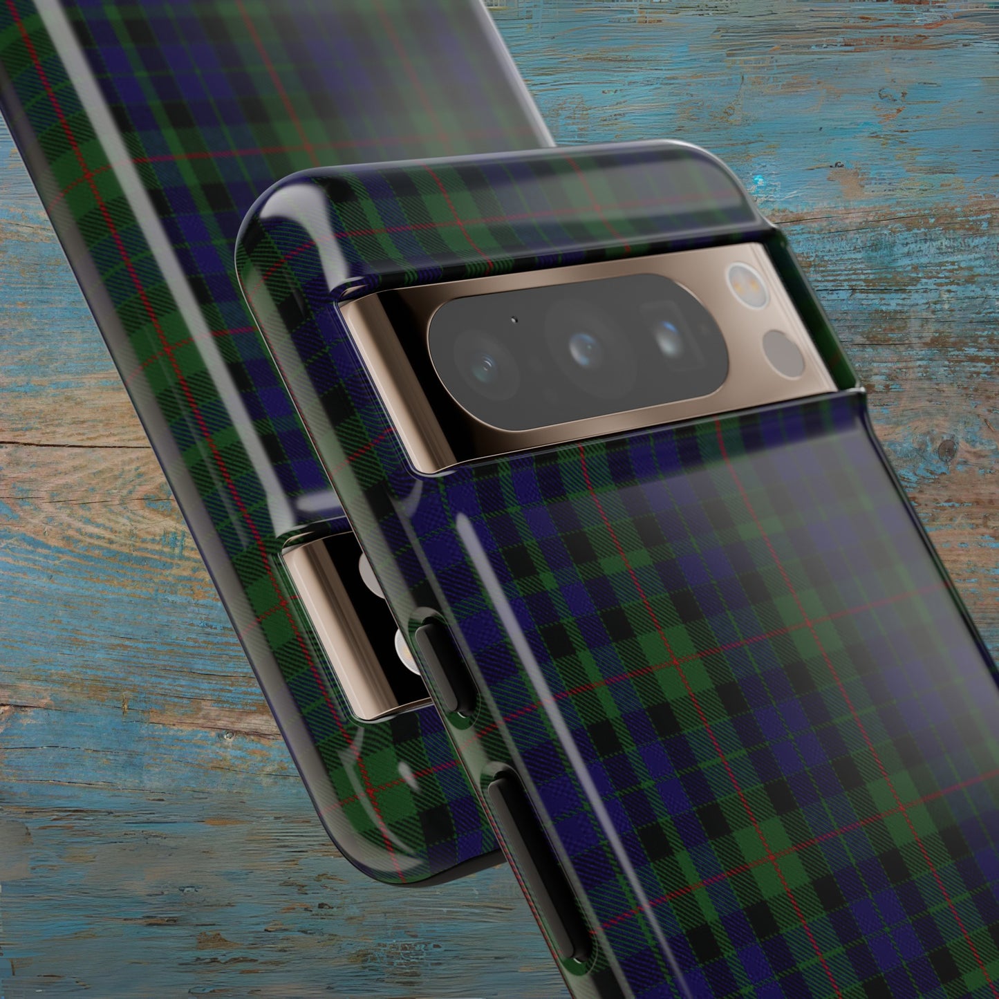 Étui de téléphone à motif tartan écossais - Gunn, divers