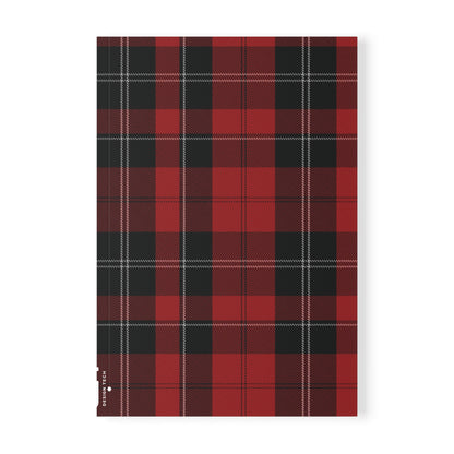 Carnet de notes A5 à couverture souple motif tartan écossais - Ramsay