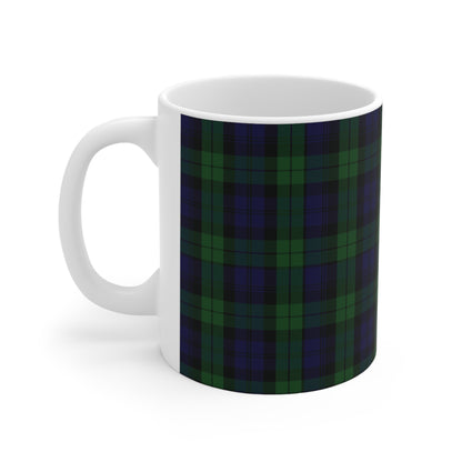 Black Watch Tartan Mug, Scotland