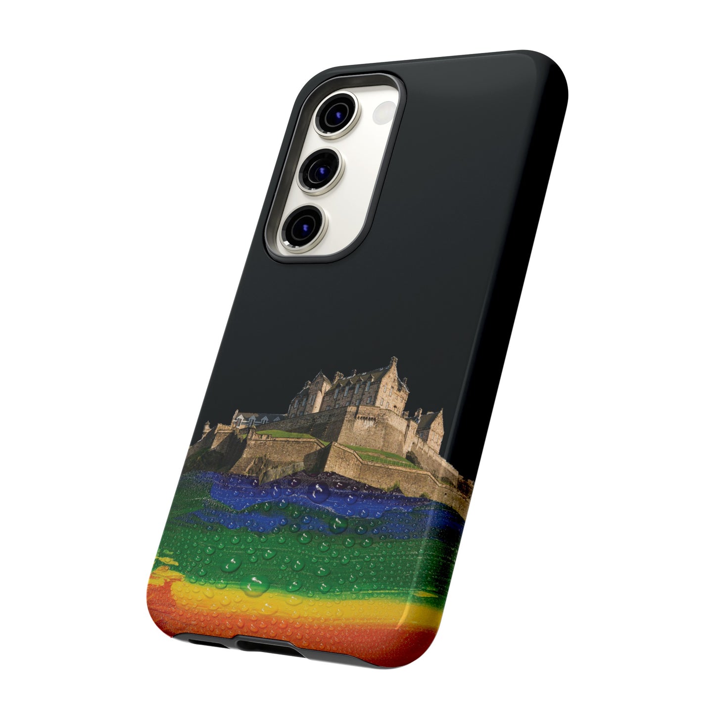 Edinburgh Castle Pride Rockface Phone Case - Rain, Various