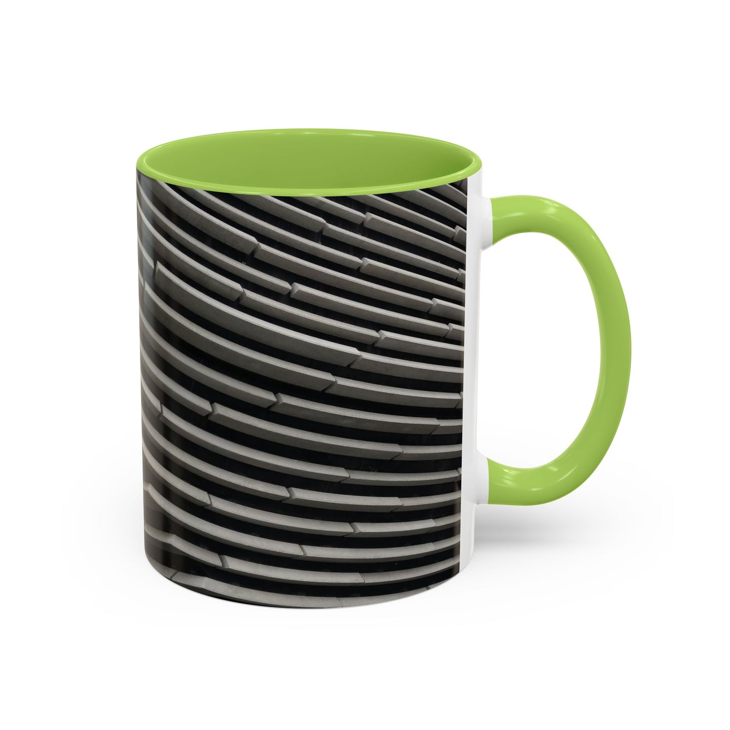 Tasses décoratives Écosse en gros plan - Scènes variées (vert clair)