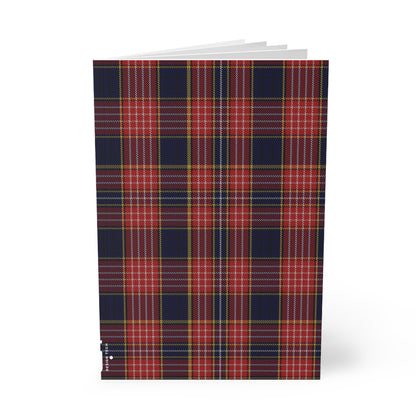 Scottish Tartan Softcover A5 Notebook - Ogilvy