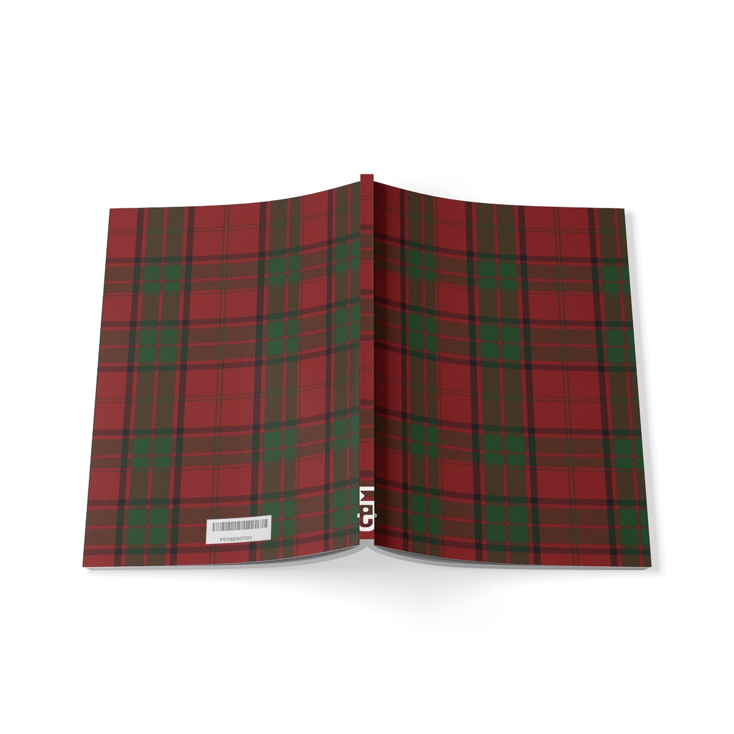 Scottish Tartan Softcover A5 Notebook - Maxwell