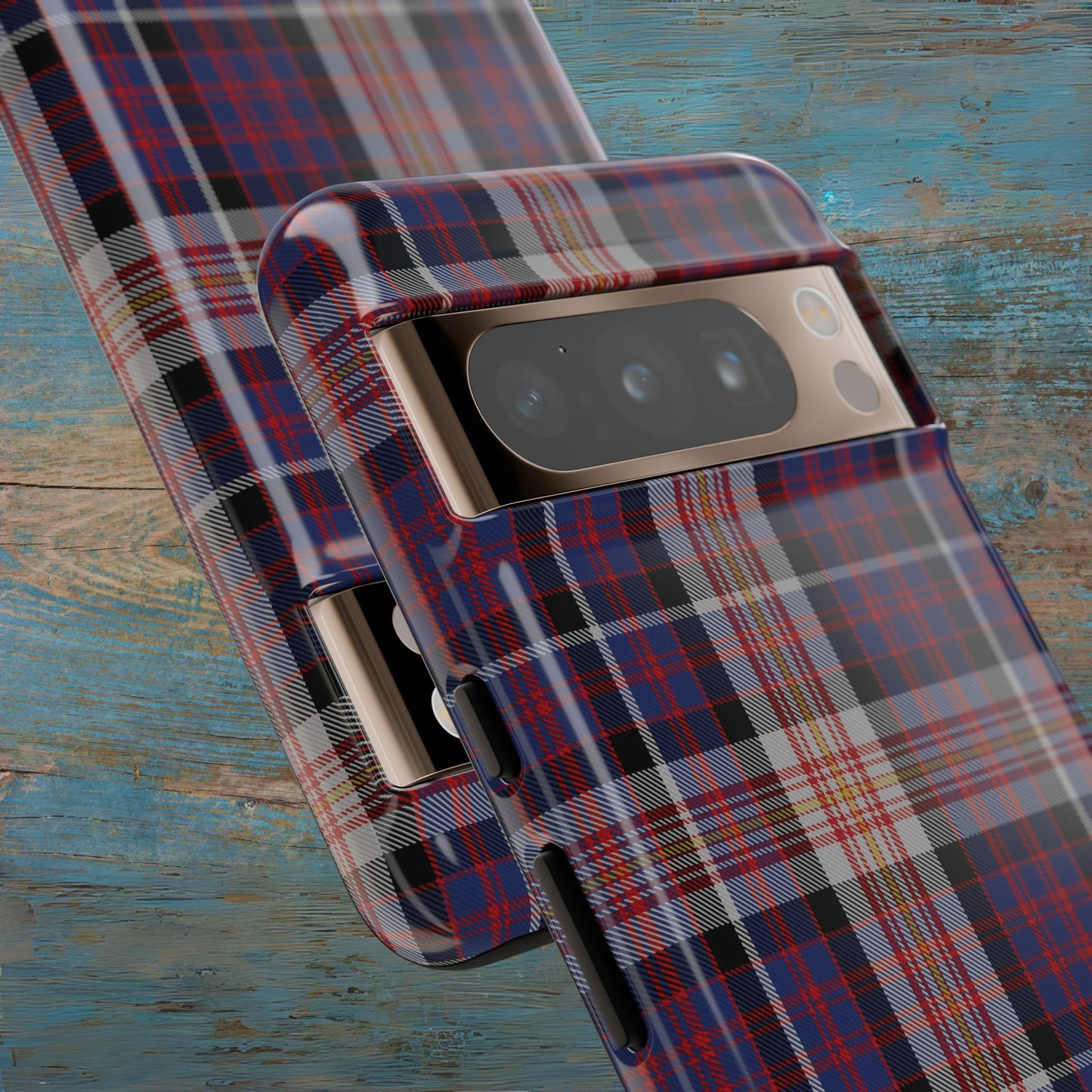 Coque de téléphone à motif tartan écossais - Carnegie, divers