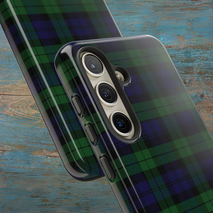 Scottish Tartan Phone Case - Black Watch, Various