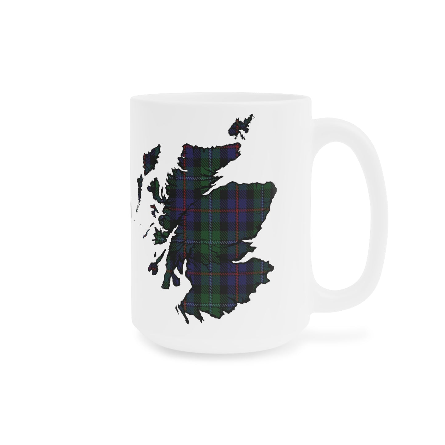 Tasse de carte de tartan d’Écosse - Argyle Tartan, différentes tailles 