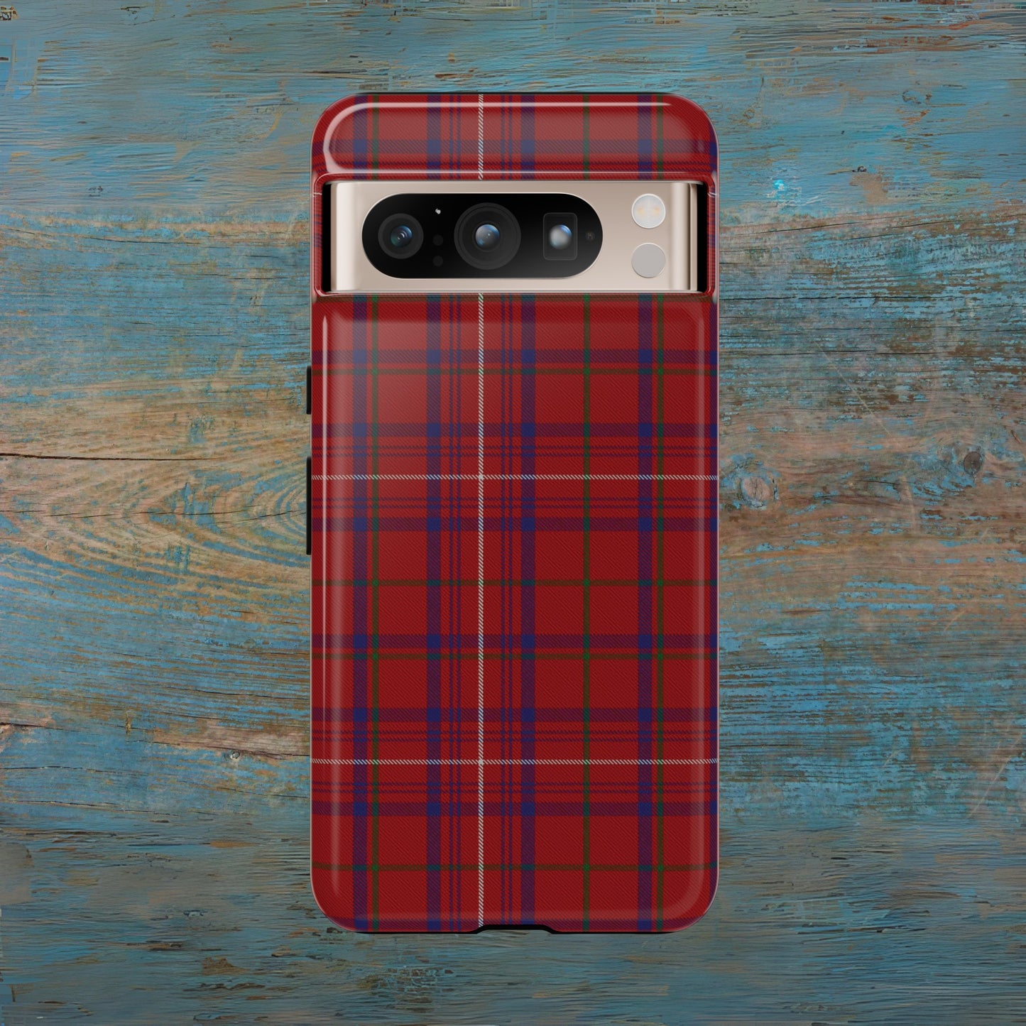 Scottish Tartan Phone Case - Rose, Various