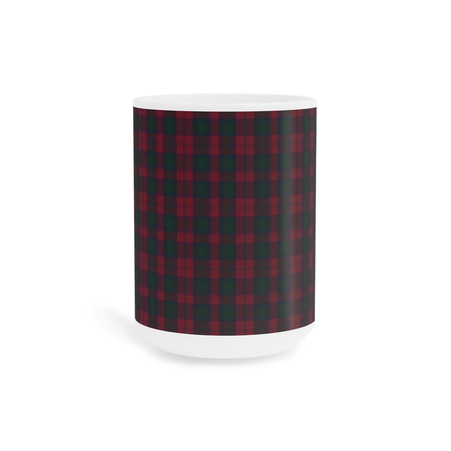 Tartan Mug - Lindsay Tartan, Scottish, Various Sizes