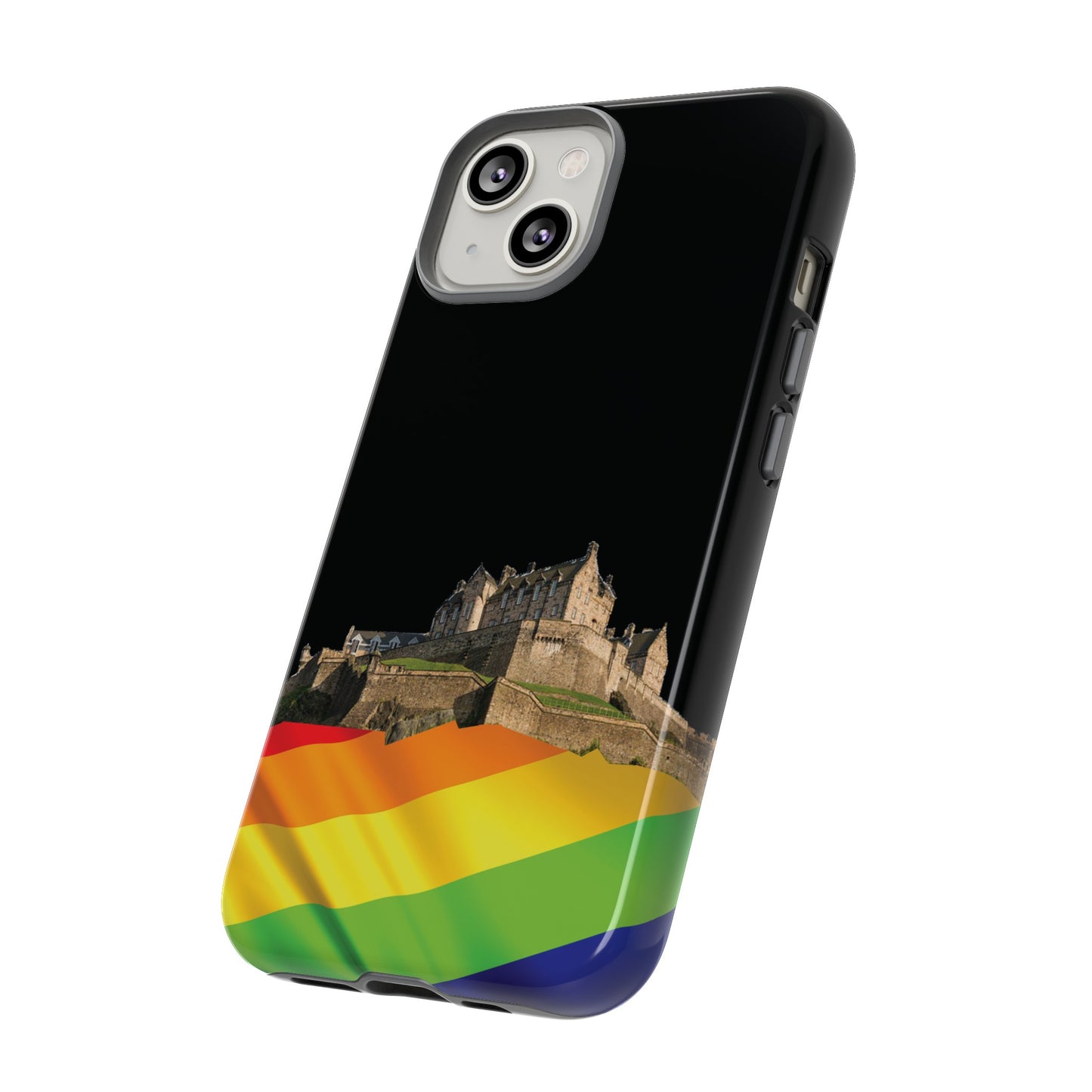 Edinburgh Castle Pride Rockface Phone Case - Flag, Various