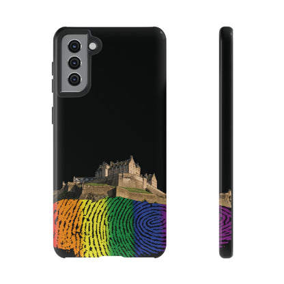 Edinburgh Castle Pride Rockface Phone Case - Fingerprint, Various