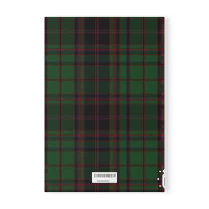 Scottish Tartan Softcover A5 Notebook - Buchan