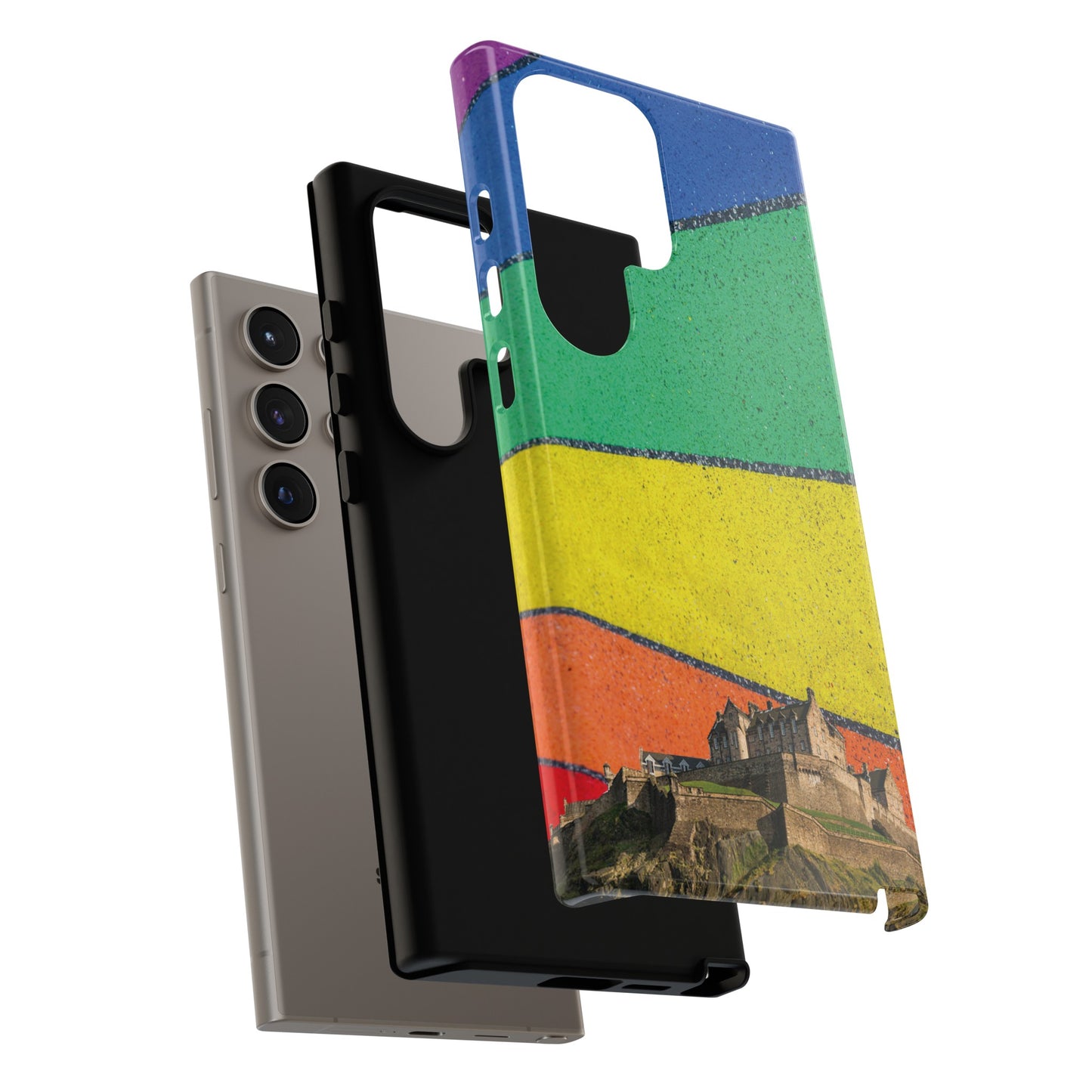 Edinburgh Castle Pride Phone Case - Road, Various