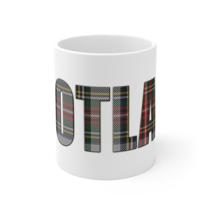 Tasse tartan écossaise – Stewart Dress Tartan, différentes tailles 