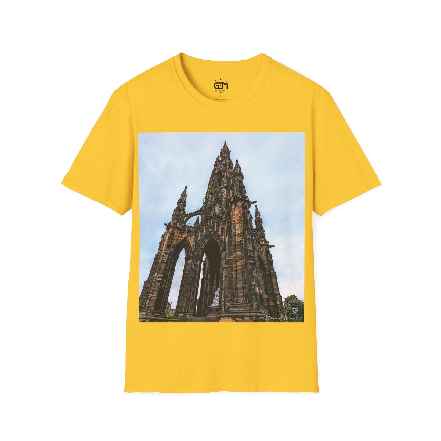 Scott Monument Photo Softstyle T-Shirt, Unisex Tee, Various Colours