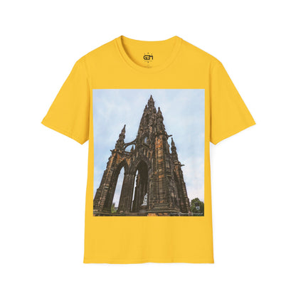 Scott Monument Photo Softstyle T-Shirt, Unisex Tee, Various Colours