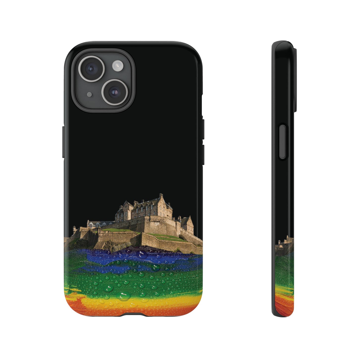 Edinburgh Castle Pride Rockface Phone Case - Rain, Various