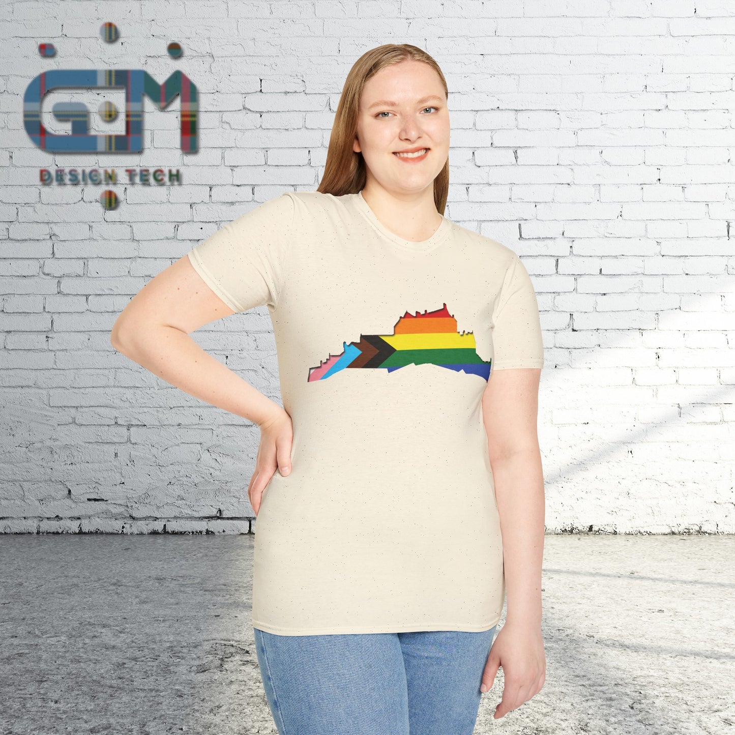 Edinburgh Castle Pride Progress Art Unisex T-Shirt