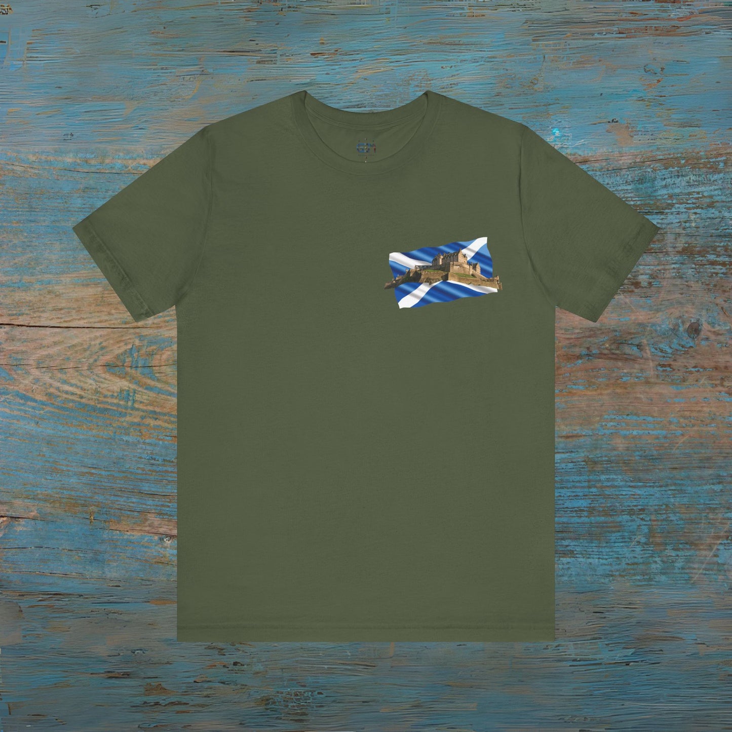 Scotland Landmarks - Edinburgh Castle T-Shirt