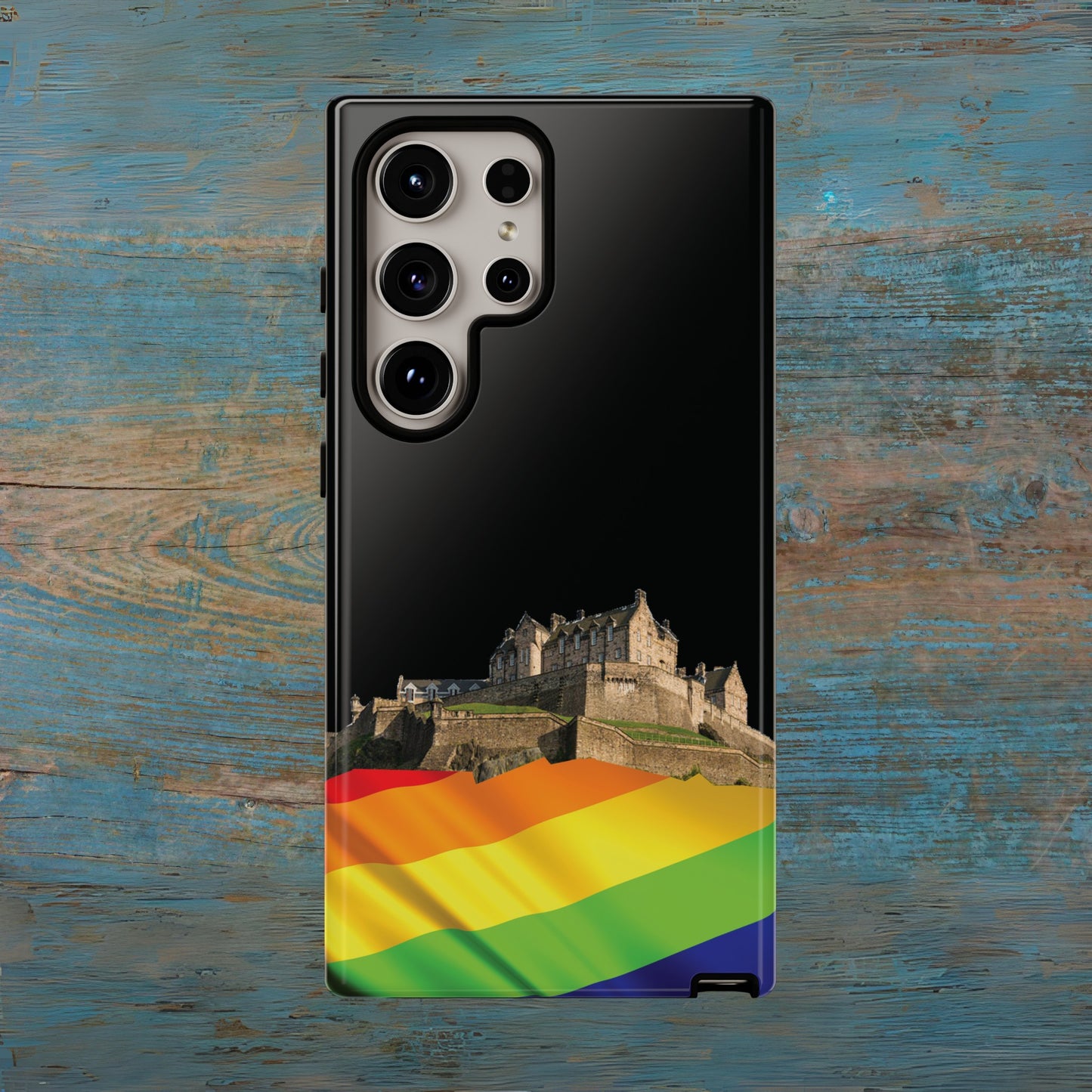 Edinburgh Castle Pride Rockface Phone Case - Flag, Various